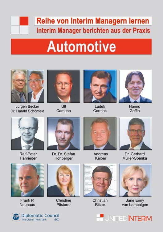 Produktbild: Automotive: Interim Manager berichten aus der Praxis