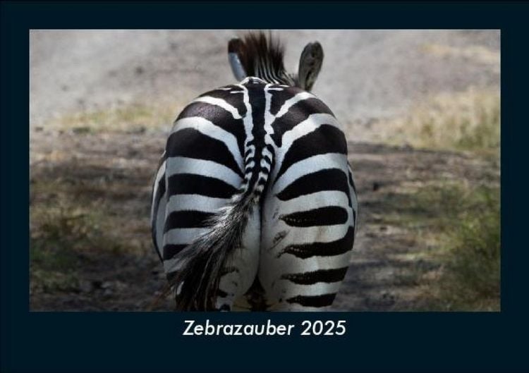 Produktbild: Zebrazauber 2025 Fotokalender DIN A5