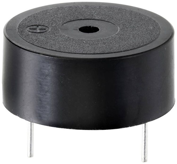 Produktbild: TRU COMPONENTS TC-10475824 Piezo-Signalgeber Ger&auml;usch-Entwicklung: 80 dB Spannung: 12 V/DC Dauerton 1 St.