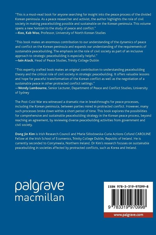 Produktbild: The Korean Peace Process and Civil Society
