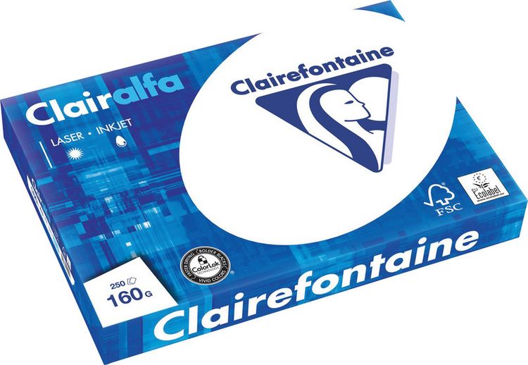 Produktbild: Kopierpap.A3 160g Clairalfa