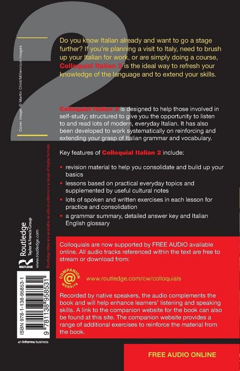Produktbild: Colloquial Italian 2