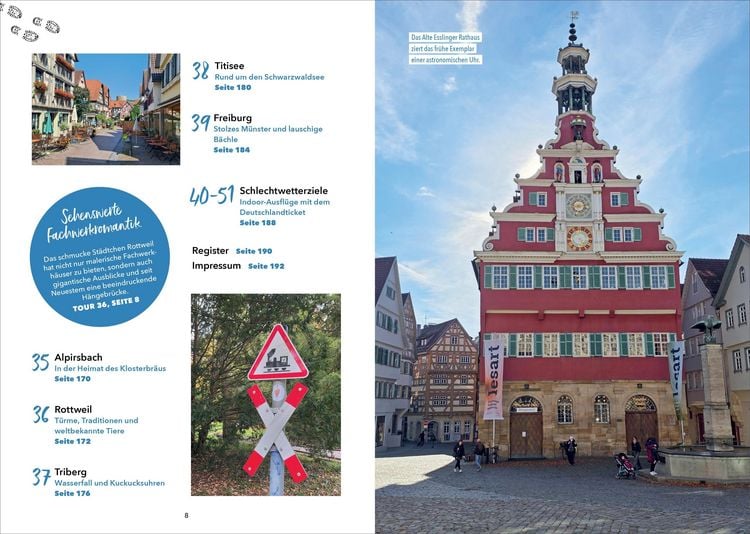 Produktbild: Kleine Auszeiten mit der Bahn in Baden-W&uuml;rttemberg