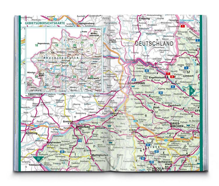 Produktbild: KOMPASS Wanderlust Ober&ouml;sterreich