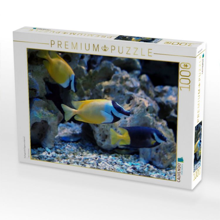 Produktbild: CALVENDO Puzzle Fuchsgesicht (Siganus vulpinus) | 1000 Teile Lege-Gr&ouml;&szlig;e 64x48cm Foto-Puzzle f&uuml;r gl&uuml;ckliche Stunden