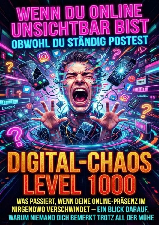 Produktbild: Wenn Du Online Unsichtbar Bist Obwohl Du St&auml;ndig Postest: Digital-Chaos Level 1000