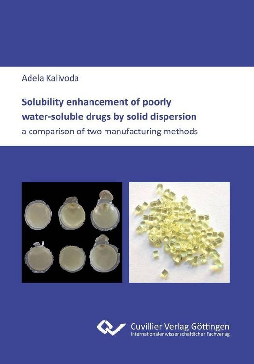 Produktbild: Solubility enhancement of poorly water-soluble drugs by solid dispersion
