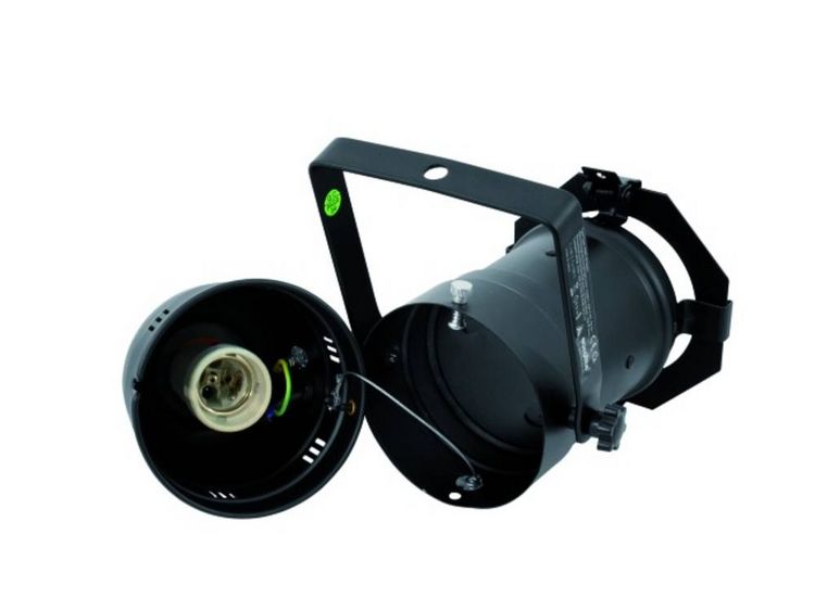 Produktbild: Eurolite PAR-30 Spot Halogen-PAR-Scheinwerfer Schwarz