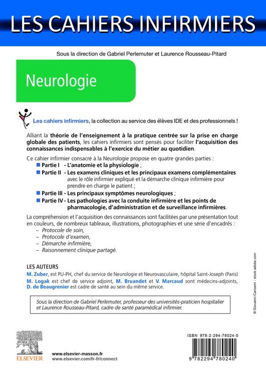 Produktbild: Neurologie : soins infirmiers