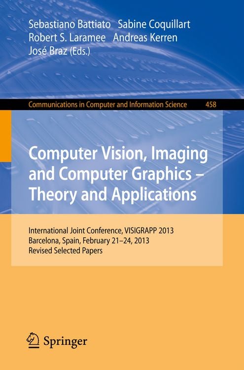 Produktbild: Computer Vision, Imaging and Computer Graphics: Theory and Applications