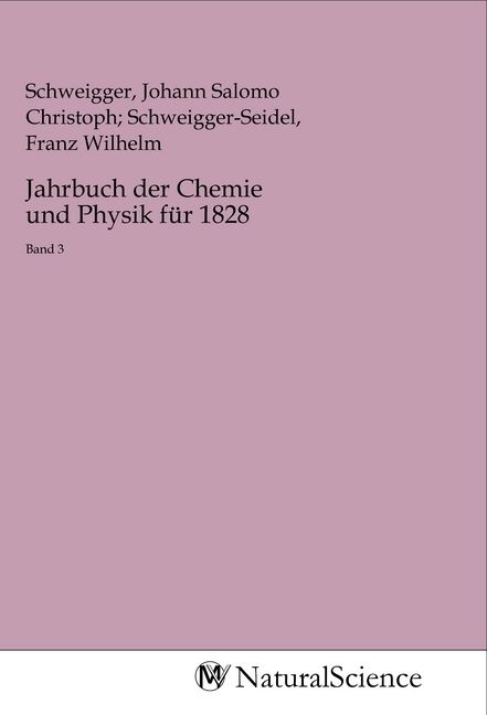 Produktbild: Jahrbuch der Chemie und Physik f&uuml;r 1828