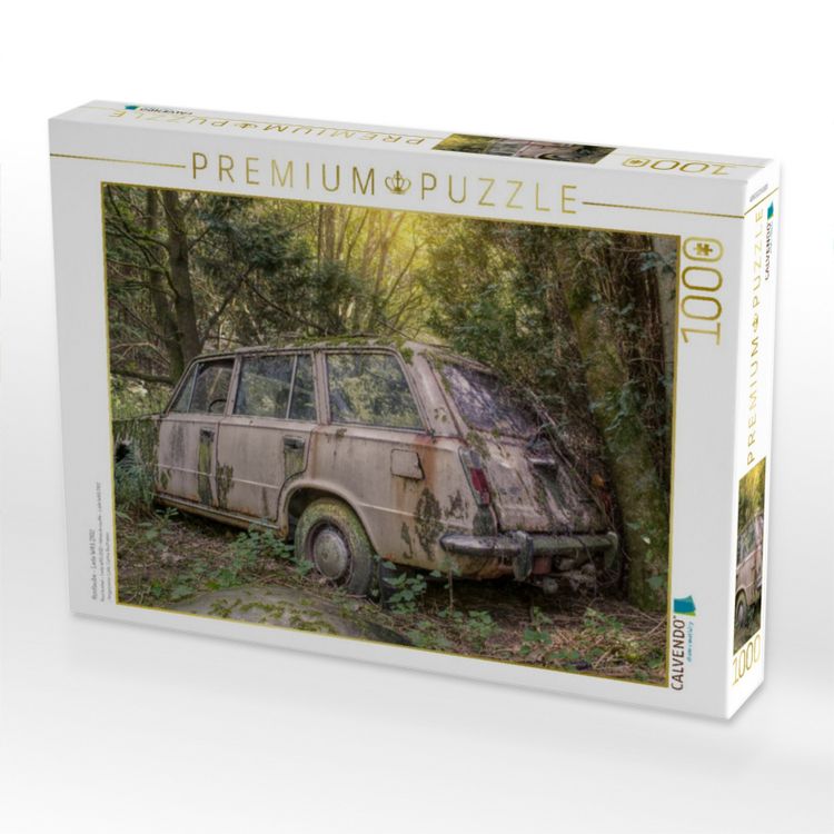 Produktbild: CALVENDO Puzzle Rostlaube - Lada WAS 2102 | 1000 Teile Lege-Gr&ouml;&szlig;e 64x48cm Foto-Puzzle f&uuml;r gl&uuml;ckliche Stunden