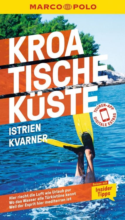 Produktbild: MARCO POLO Reisef&uuml;hrer Kroatische K&uuml;ste Istrien, Kvarner