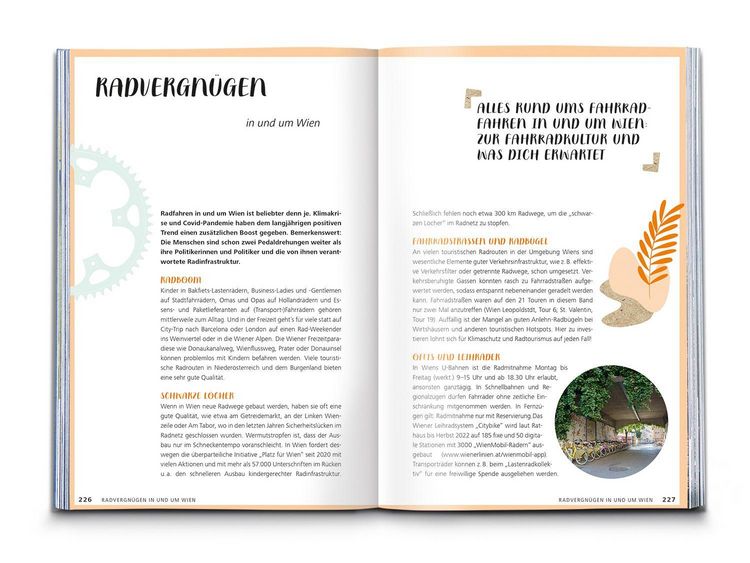 Produktbild: KOMPASS Radvergn&uuml;gen in und um Wien