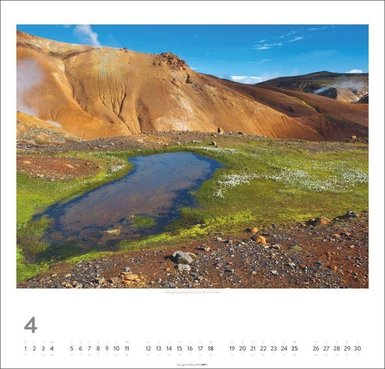 Produktbild: Island Kalender 2027 - Insel aus Feuer und Eis