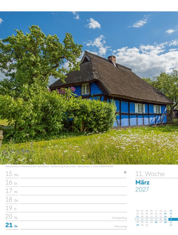 Produktbild: Am Meer Wochenplaner Kalender 2027