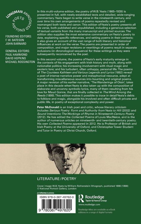 Produktbild: The Poems of W. B. Yeats
