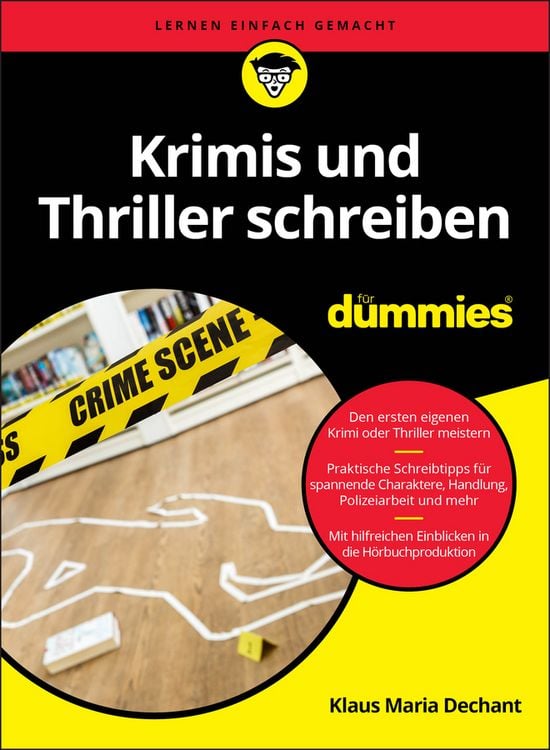 Produktbild: Krimis und Thriller schreiben für Dummies