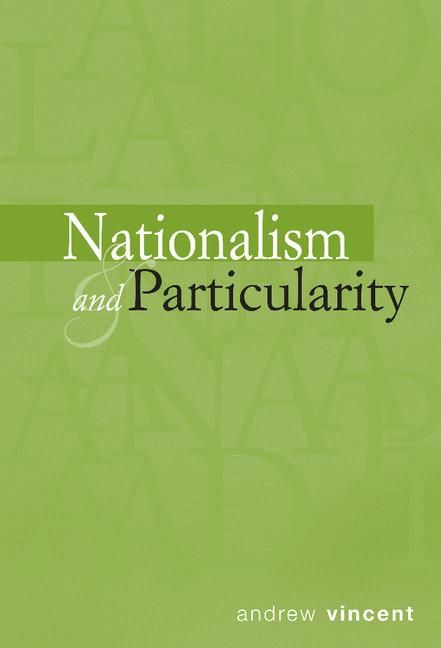 Produktbild: Nationalism and Particularity