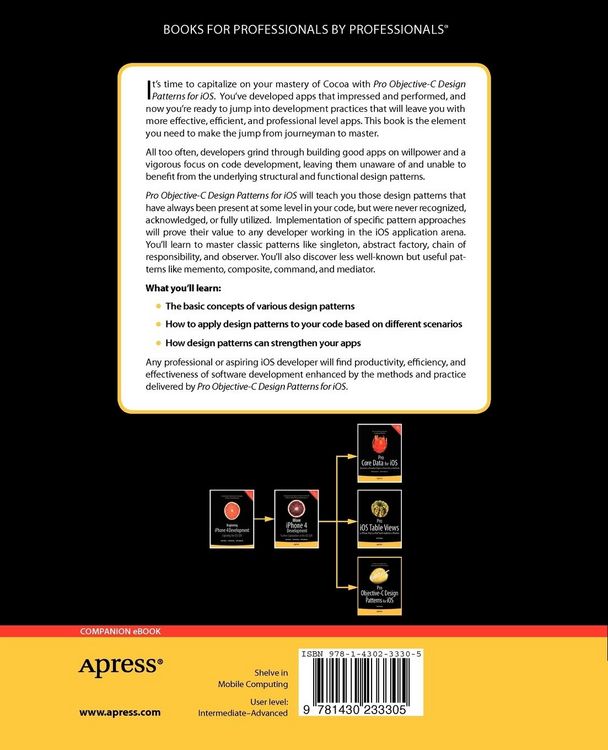Produktbild: Pro Objective-C Design Patterns for iOS