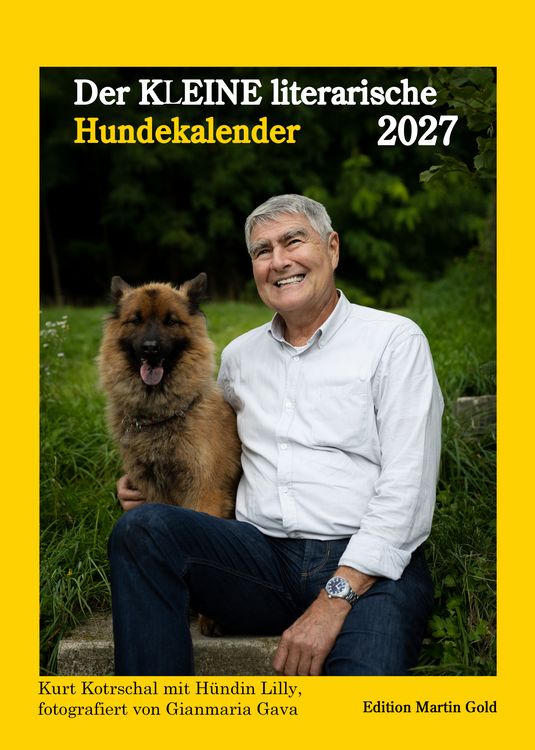 Produktbild: Der KLEINE literarische Hundekalender 2027