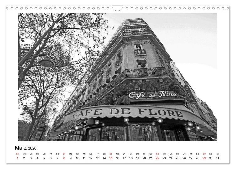 Produktbild: Paris vive la m&eacute;tropole (Wandkalender 2026 DIN A3 quer), CALVENDO Monatskalender
