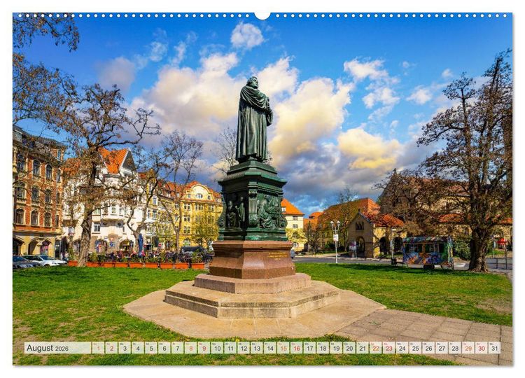 Produktbild: Eisenach Impressionen (Wandkalender 2026 DIN A2 quer), CALVENDO Monatskalender