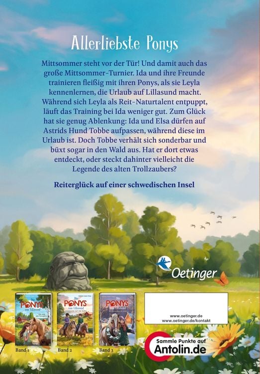 Produktbild: Die Ponys von Lillasund 4. Das Mittsommer-Turnier