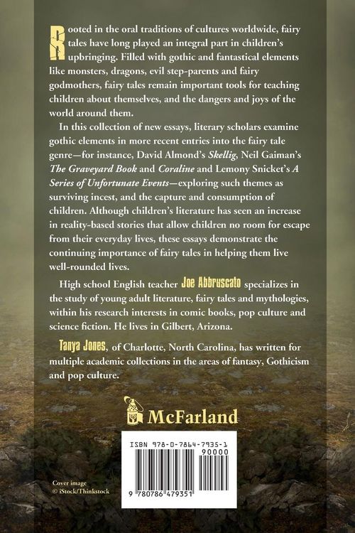 Produktbild: The Gothic Fairy Tale in Young Adult Literature