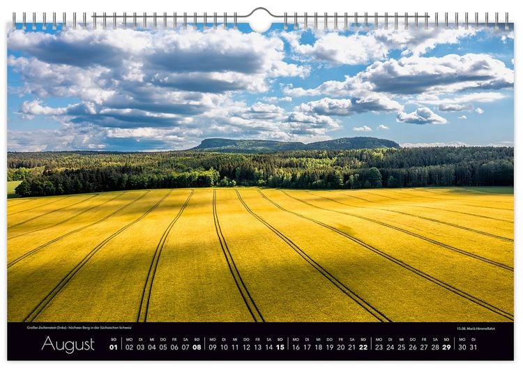 Produktbild: Kalender Faszinierende S&auml;chsische Schweiz 2027