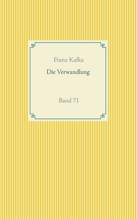 Produktbild: Die Verwandlung
