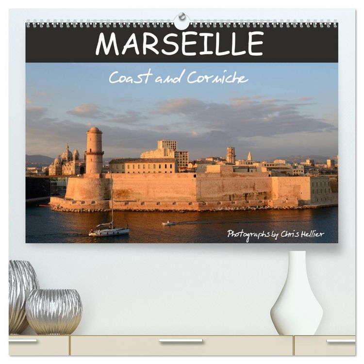 Produktbild: Marseille Coast and Corniche (High Quality Premium Wall Calendar 2026 DIN A2 landscape),CALVENDO 12 Month Wall Calendar