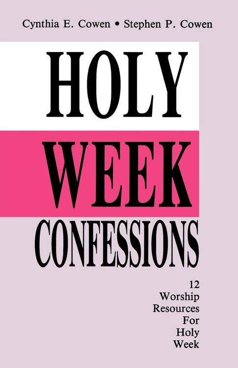 Produktbild: Holy Week Confessions