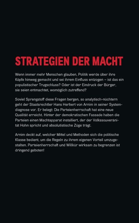 Produktbild: Die Hebel der Macht