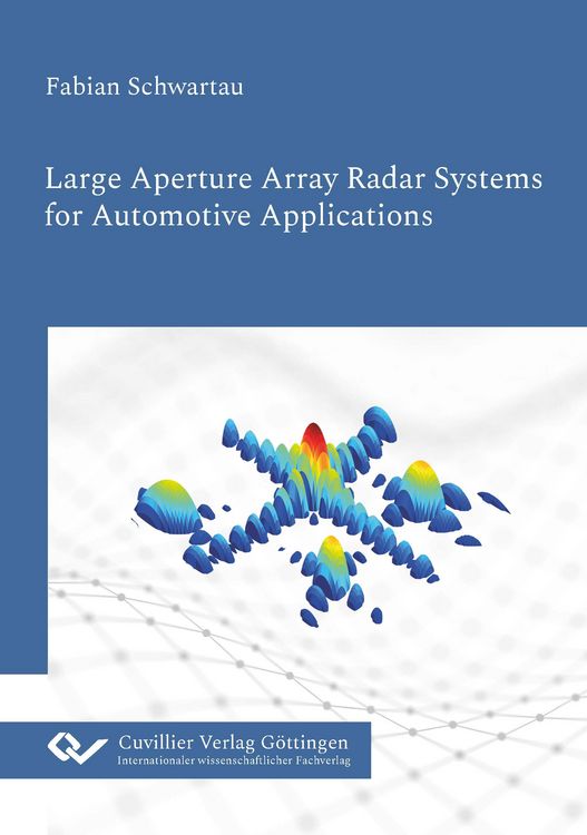 Produktbild: Large Aperture Array Radar Systems for Automotive Applications