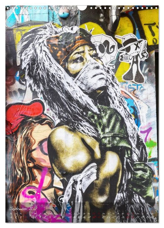 Produktbild: Faszinierende Streetart an Mauern und Hausw&auml;nden (Wandkalender 2027 DIN A3 hoch), CALVENDO Monatskalender