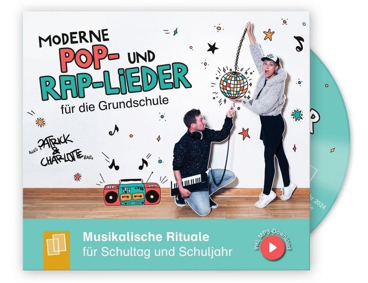 Produktbild: Moderne Pop- und Rap-Lieder f&uuml;r die Grundschule