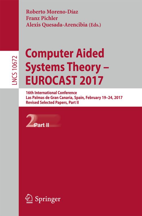 Produktbild: Computer Aided Systems Theory &ndash; EUROCAST 2017