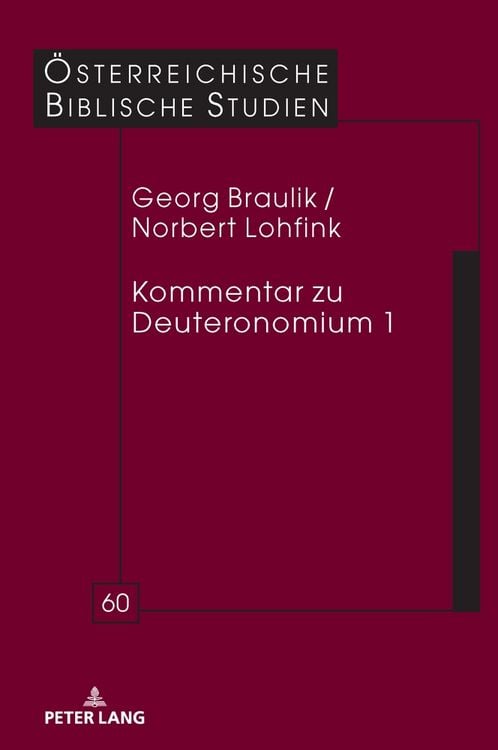 Produktbild: Kommentar zu Deuteronomium 1