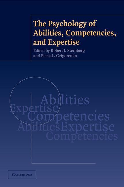 Produktbild: The Psychology of Abilities, Competencies, and Expertise