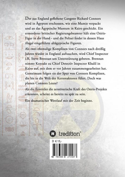 Produktbild: Die Spur des Osiris