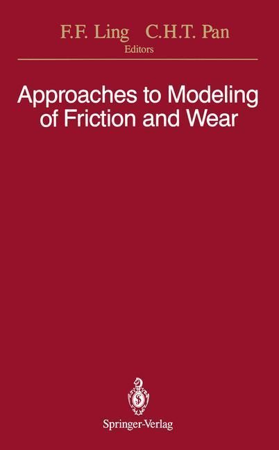 Produktbild: Approaches to Modeling of Friction and Wear