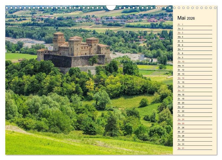 Produktbild: Burgen in Italien (Wandkalender 2026 DIN A3 quer), CALVENDO Monatskalender