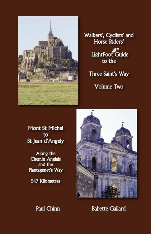 Produktbild: Lightfoot Guide to the Three Saint's Way - Mont St Michel to Saint Jean D'Angely