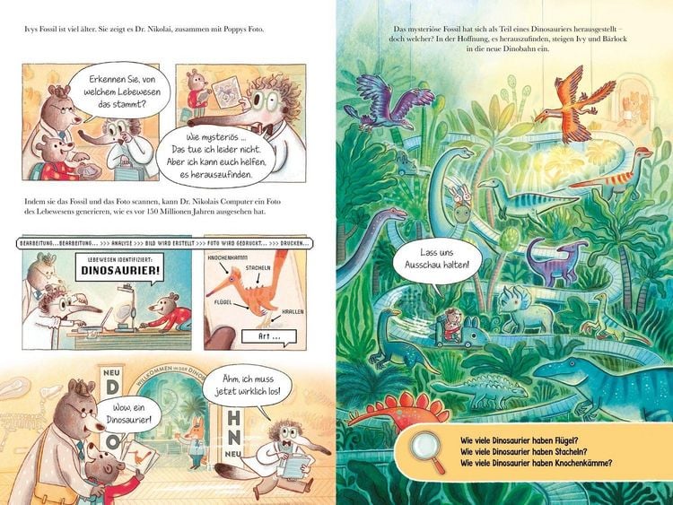 Produktbild: Ivy und B&auml;rlock Holmes. Fall 2: Das Dinosaurier-Geheimnis