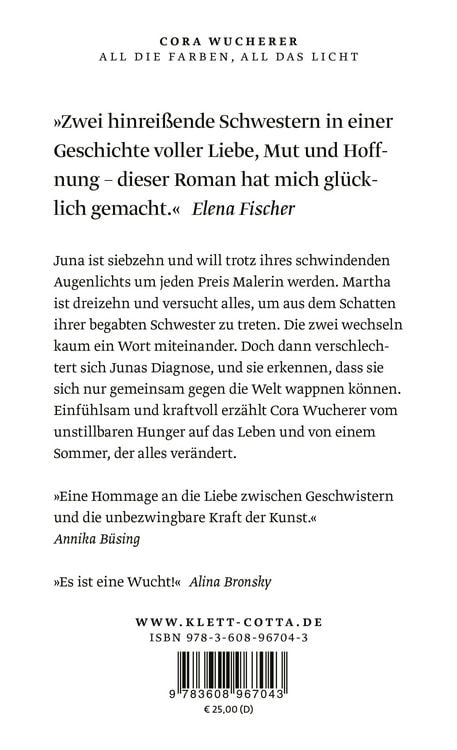 Produktbild: All die Farben, all das Licht