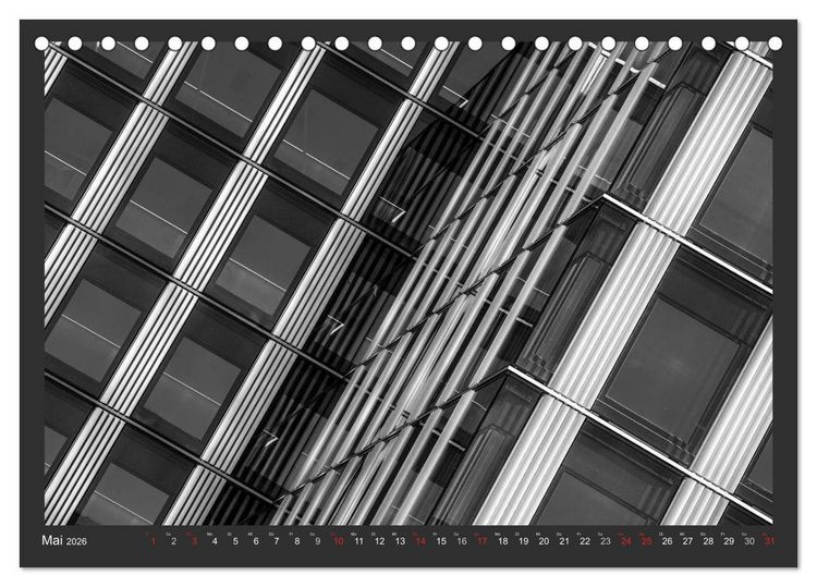 Produktbild: Architektur - Fassaden im Detail 2026 (Tischkalender 2026 DIN A5 quer), CALVENDO Monatskalender