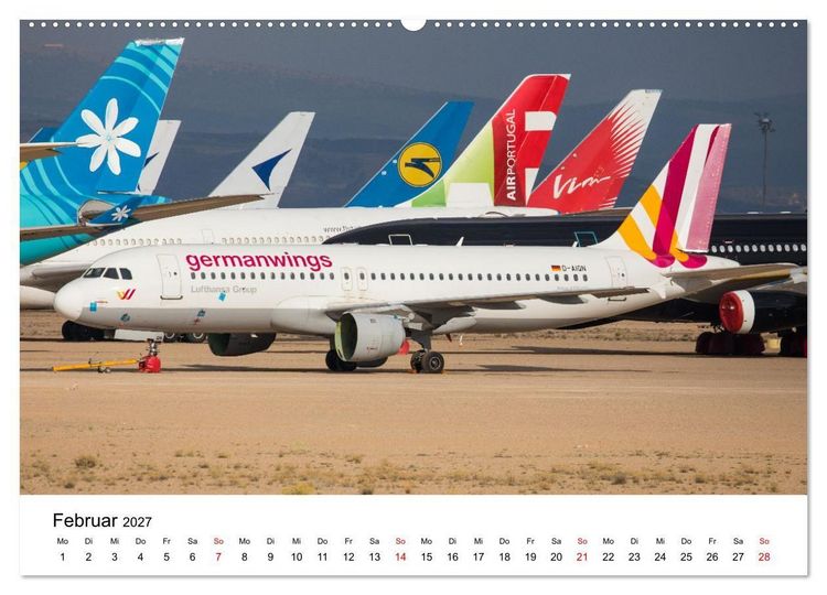Produktbild: GROUNDED (hochwertiger Premium Wandkalender 2027 DIN A2 quer), Kunstdruck in Hochglanz