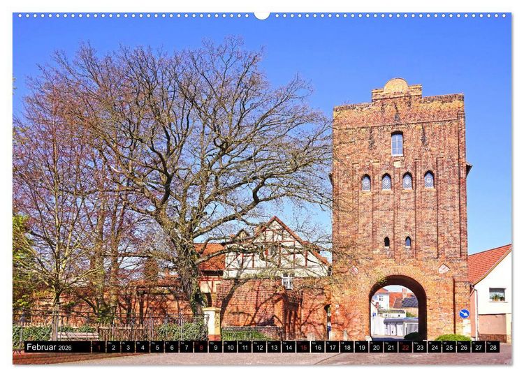 Produktbild: Hansestadt Salzwedel (hochwertiger Premium Wandkalender 2026 DIN A2 quer), Kunstdruck in Hochglanz