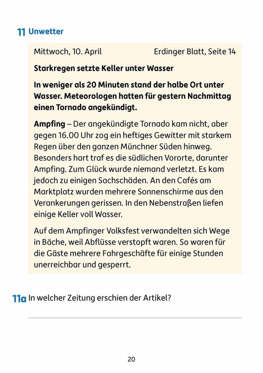 Produktbild: Besser lesen 4. Klasse